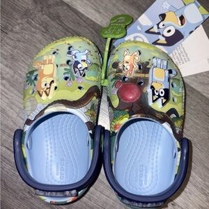 CROCS Kids Cartoon Forest Slippers
